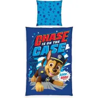 Herding Parure de lit Paw Patrol 135 x 200 cm en coton pour enfant, 2 pièces, motif réversible
