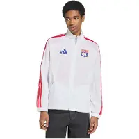 Adidas Olympique De Lyon Home Anthem Tracksuit Jacket Blanc XL Homme