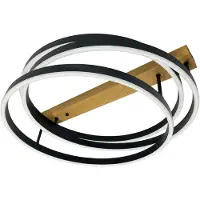 Toolight Plafonnier Swe058-C Led Noir