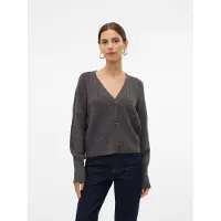 Vero Moda Cardigan 'VMLea' gris foncé