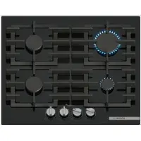 Bosch Table de cuisson gaz 60cm 4 feux 7500w - - PPP6A6I40 - série 6