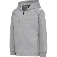 Hummel Veste de survêtement 'Move 2.0' gris chiné / blanc