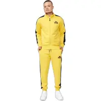 Lonsdale Beickerton Tracksuit Jaune XL Homme