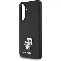 Karl Lagerfeld Saffiano K&c Metal Logo Samsung Galaxy A36 Phone Case Noir