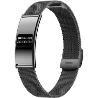 Forever Montre connectée SB-B8, élégante pour femmes et hommes, avec bracelet et lanière