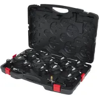 Ks Tools Kit d'essai pour système d'air de suralimentation de turbocompresseur, 17 pièces ( 150.2520 )