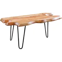 Invicta Table basse 100 cm en bois, design moderne pour le salon - ACHETER MAINTENANT