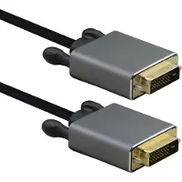 Helos Câble DVI PREMIUM (5 m), Câble vidéo, Noir