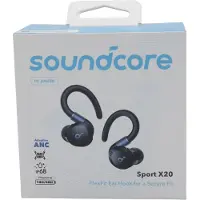 Anker Casti True wireless Soundcore Sport X20, Bluetooth 5.3, IP68, Deep Bass, Verde