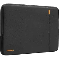 Tomtoc Defender-A13 13" MacBook Case (Black)" (13", Apple), Sac pour notebook, Noir