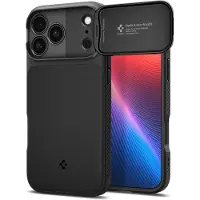 Spigen Optik Armor MagSafe (Apple iPhone 17 Pro Max), Coque pour téléphone portable, Noir