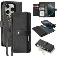 DUX Lawa Series (Apple iPhone 16 Pro Max), Coque pour téléphone portable, Noir