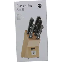 WMF Classic Line Bloc à couteaux avec set de couteaux 6 pièces
