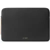 Tech-Protect Fleece Laptoptasche 13-14 - Schwarz (14"), Sac pour notebook, Noir