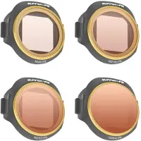 Sunnylife Mini 5 Pro Set Drone Camera Filter Noir