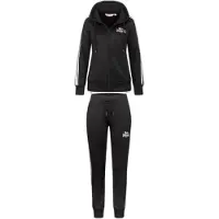Lonsdale Survêtement noir / blanc
