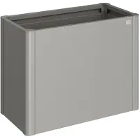 Biohort Jardinière Belvedere Taille S (102 x 53) quartz gris métallisé