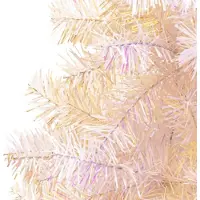 Prolenta Maison Exclusive - Sapin de Noël artificiel, qualité supérieure, blanc nacré, 180 cm, PVC