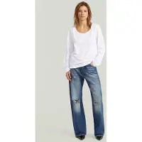G-Star D30229-336 Long Sleeve T-shirt Blanc M Femme