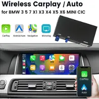 Hexinex : Connectivité sans fil CarPlay et Android Auto pour les modèles BMW de la série CIC 3/5/7, notamment les modèles F10, F11, X1, X3, X4, X5, X6 et MINI