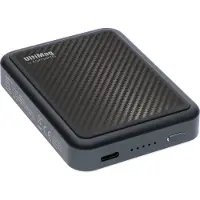 4smarts UltiMag Lucid (5000 mAh, 18.50 Wh), Chargeur de secours, Noir
