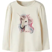 Name it T-Shirt 'NMFKimia' beige clair / mélange de couleurs
