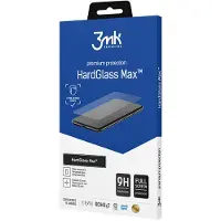 3mk Protection Samsung Galaxy S24+ - HardGlass Max Black (1 pcs, Samsung Galaxy S24+), Téléphone portable : film de protection, Noir