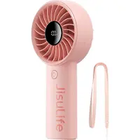 JISULIFE Ventilateur portable Life4 3600 mAh, rose