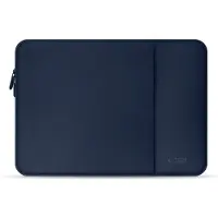 Tech-Protect Neoprene Laptop Case 15-16 - Navy Blue (16"), Sac pour notebook, Bleu