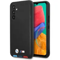 BMW Étui pour Samsung Galaxy A54 en cuir noir tricolore