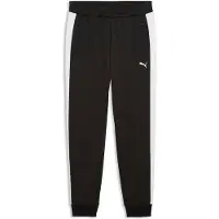 Puma Pantalon de sport 'ESS T7' noir / blanc