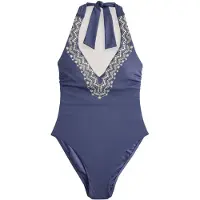 Next Maillot de bain crème / saphir