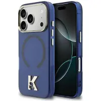 Karl Lagerfeld Etui IML K Head Logo MagSafe do iPhone 17 Pro niebieski (Apple iPhone 17 Pro), Coque pour téléphone portable, Bleu