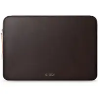 Tech-Protect Fleece-Laptoptasche 13-14" - Braun (14", Universel), Sac pour notebook, Marron