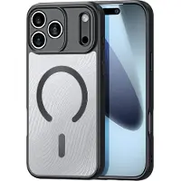 DUX Aimo Mag Case avec anneau magnétique pour iPhone 17 Pro Max - Noir (Apple iPhone 17 Pro Max), Coque pour téléphone portable, Noir