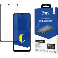 3mk Protection Samsung Galaxy A22 5G - HardGlass Max Black (Samsung Galaxy A22 5G), Téléphone portable : film de protection, Noir