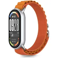 Tech-Protect Nylon Pro Strap für Xiaomi Smart Band 8 / 9 / 10 / NFC - Orange (Nylon), Sangles de montre, Orange