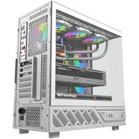 Darkflash DS950 computer case (white) (ATX, ITX, mATX), Boîtier PC, Blanc