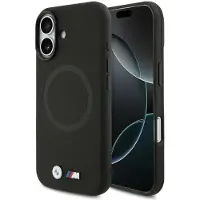 BMW M Metal Logo Magsafe Iphone 17 Phone Case Noir