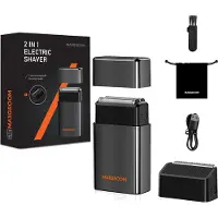 MAXGROOM Rasoir électrique 2 en 1 ZG-F5580, noir