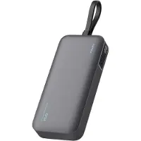 Cuktech LPB200N 40 W 20 000 mAh, batterie externe avec câble, gris