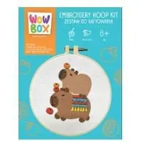 Sonstige Verlage WOW BOX Kit créatif Broderie - Le capybara est content