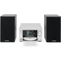 Technisat VIOLA 710 CD IR | Chaîne Hi-Fi compacte avec DAB+, lecteur CD | argenté