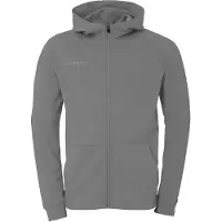 Kempa Stmnt Veste à capuche - gris pierre, Taille:M