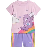 Adidas Originals Care Bears Shorts Tee Set Violet,Rose 24 Months-3 Years Fille