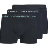 Jack & Jones Boxers 'JACCONOR' bleu foncé / jade / blanc