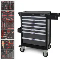 Weber Chariot à outils entièrement équipé 7 tiroirs, 300 pièces