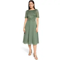 Vera Mont Robe de cocktail vert