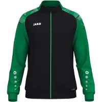 Jako Veste en polyester Sonic noir/vert S