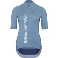 Silvini Jersey Mazzana WD2428 Short Femme Bleu Taille L 3124-WD2428-30304